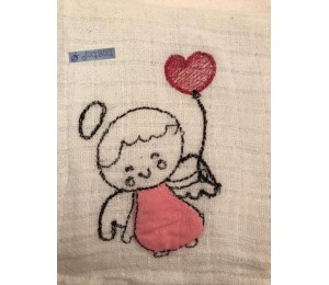 Stickserie Set "Engelchen" mit ITH - Anhänger & Herz